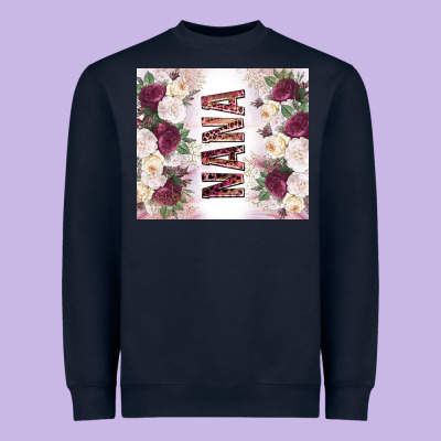 Mother's Day Nana Flowers Tumbler Tbs Heavyweight Sweatshirt Designed By Tumblerdesignbyshophia