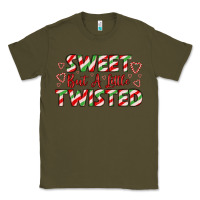 Army Green sweet but a little twisted Classic Tee - LillyAllenDesigns