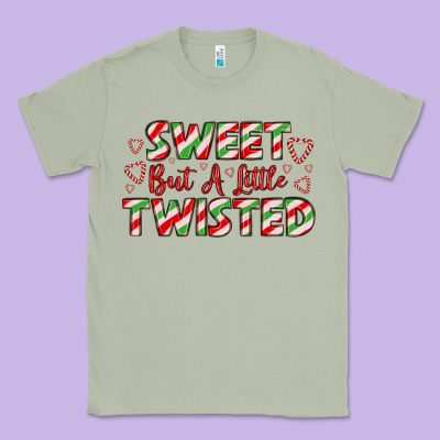 Sweet But A Little Twisted Classic Tee Designed By Lillyallendesigns