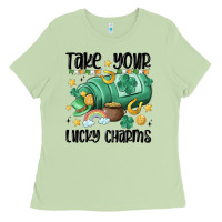 Matcha take your lucky charms Ladies Tee - MaliasSmallBusiness