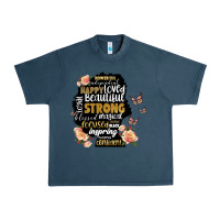 Midnight Navy black woman silhouette Urban Heavy Tee - Artiststas