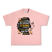 Salmon black woman silhouette Urban Heavy Tee - Artiststas