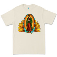 Bone sunflower our lady of guadalupe Premium Tee - JahusDesignShop