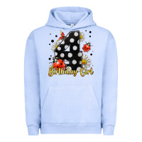 Pigment Grape Ice ladybug birthday girl age 4 Urban Hoodie - LillyAllenDesigns