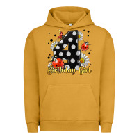 Pigment Peanut Butter ladybug birthday girl age 4 Urban Hoodie - LillyAllenDesigns