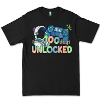 Black level 100 days unlocked Premium Tee - MaliasSmallBusiness