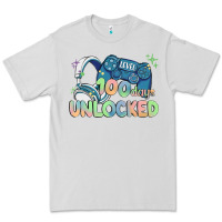 Dove Grey level 100 days unlocked Premium Tee - MaliasSmallBusiness
