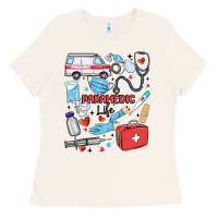 Bone can't talk right now doing paramedic stuff Ladies Tee - MaliasSmallBusiness