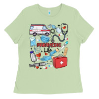 Matcha can't talk right now doing paramedic stuff Ladies Tee - MaliasSmallBusiness