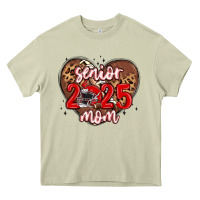 Mossy senior 2025 mom football Heavy Core Tee - MaliasSmallBusiness