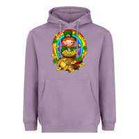 Lavender Dwarf Cauldron St. Patricks Heavyweight Hoodie - BundleAndBundleShop