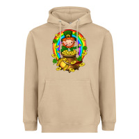 Mushroom Dwarf Cauldron St. Patricks Heavyweight Hoodie - BundleAndBundleShop
