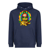 Navy Dwarf Cauldron St. Patricks Heavyweight Hoodie - BundleAndBundleShop