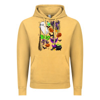 Vintage Mustard cute ghost Vintage Hoodie - LillyAllenDesigns