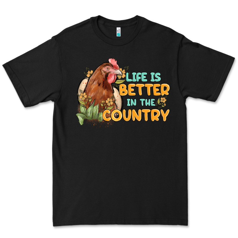 Life Is Better In The Country Premium Tee by MaliasSmallBusiness | Teevron