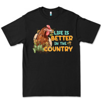 Black life is better in the country Premium Tee - MaliasSmallBusiness