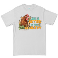 Dove Grey life is better in the country Premium Tee - MaliasSmallBusiness