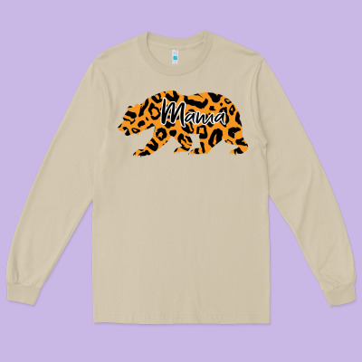 Mama Bear Long Sleeve Tee Designed By Bettercallsaul