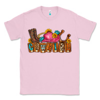 Bubblegum Pink cowgirl Classic Tee - LillyAllenDesigns