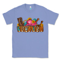 Colony Blue cowgirl Classic Tee - LillyAllenDesigns