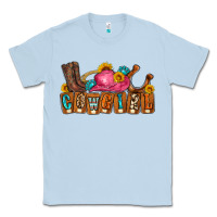 Dusty Blue cowgirl Classic Tee - LillyAllenDesigns