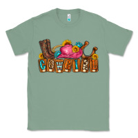 Sage cowgirl Classic Tee - LillyAllenDesigns