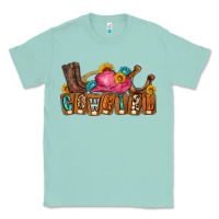 Seafoam cowgirl Classic Tee - LillyAllenDesigns