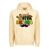 Pina Colada Viva Mexico Premium Hoodie - FaDigitalArtStudio