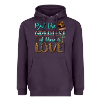 Plum But The Greatest Of These Is Love Heavyweight Hoodie - BundleAndBundleShop