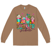 Toasted Coconut summer vibes coffee cups Long Sleeve Tee - Jasminsmagicworld