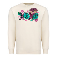 Sandshell Xoxo Valentine's Day Turquoise Gem Premium Sweatshirt - FaDigitalArtStudio