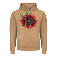 Vintage Camel ProCut Red Sunflower Vintage Hoodie - LillyAllenDesigns