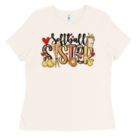 Bone softball sister Ladies Tee - MaliasSmallBusiness