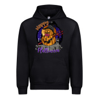 Black Happy Halloween Urban Hoodie - SublimationCraftShop