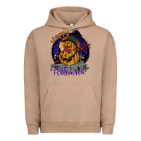 Pigment Burro Happy Halloween Urban Hoodie - SublimationCraftShop