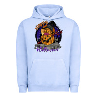 Pigment Grape Ice Happy Halloween Urban Hoodie - SublimationCraftShop