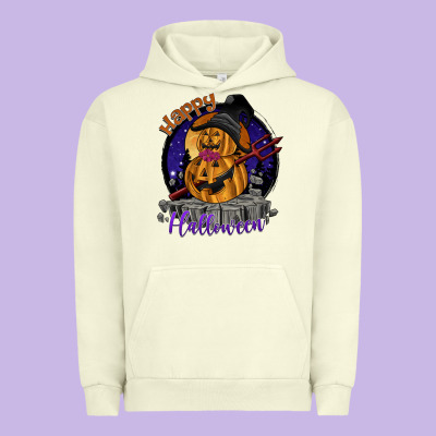 Happy Halloween Urban Hoodie Designed By Sublimationcraftshop