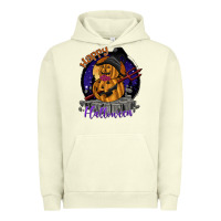 Pigment Pistachio Happy Halloween Urban Hoodie - SublimationCraftShop