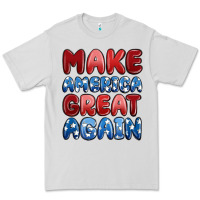 Dove Grey make america great again Premium Tee - MaliasSmallBusiness
