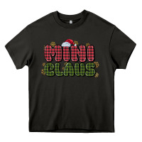 Asphalt mini claus Heavy Core Tee - MaliasSmallBusiness