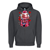 Smoke kiss  machine  olivia Zipper Hoodie - OliviaCreatesArt