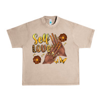 French Oak black woman self love nails Urban Heavy Tee - Artiststas