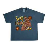 Midnight Navy black woman self love nails Urban Heavy Tee - Artiststas