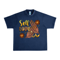 Navy black woman self love nails Urban Heavy Tee - Artiststas