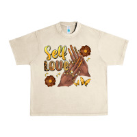 Sandshell black woman self love nails Urban Heavy Tee - Artiststas