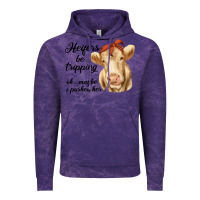 Cloud Purple heifer's be trippin' charolais cow Vintage Hoodie - RanaPortraitStore