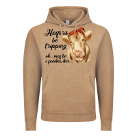 Vintage Coffee heifer's be trippin' charolais cow Vintage Hoodie - RanaPortraitStore
