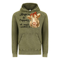 Vintage Olive heifer's be trippin' charolais cow Vintage Hoodie - RanaPortraitStore