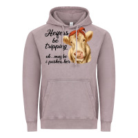 Vintage Zinc heifer's be trippin' charolais cow Vintage Hoodie - RanaPortraitStore