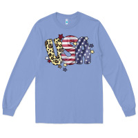 Colony Blue Usa America Long Sleeve Tee - Bettercallsaul
